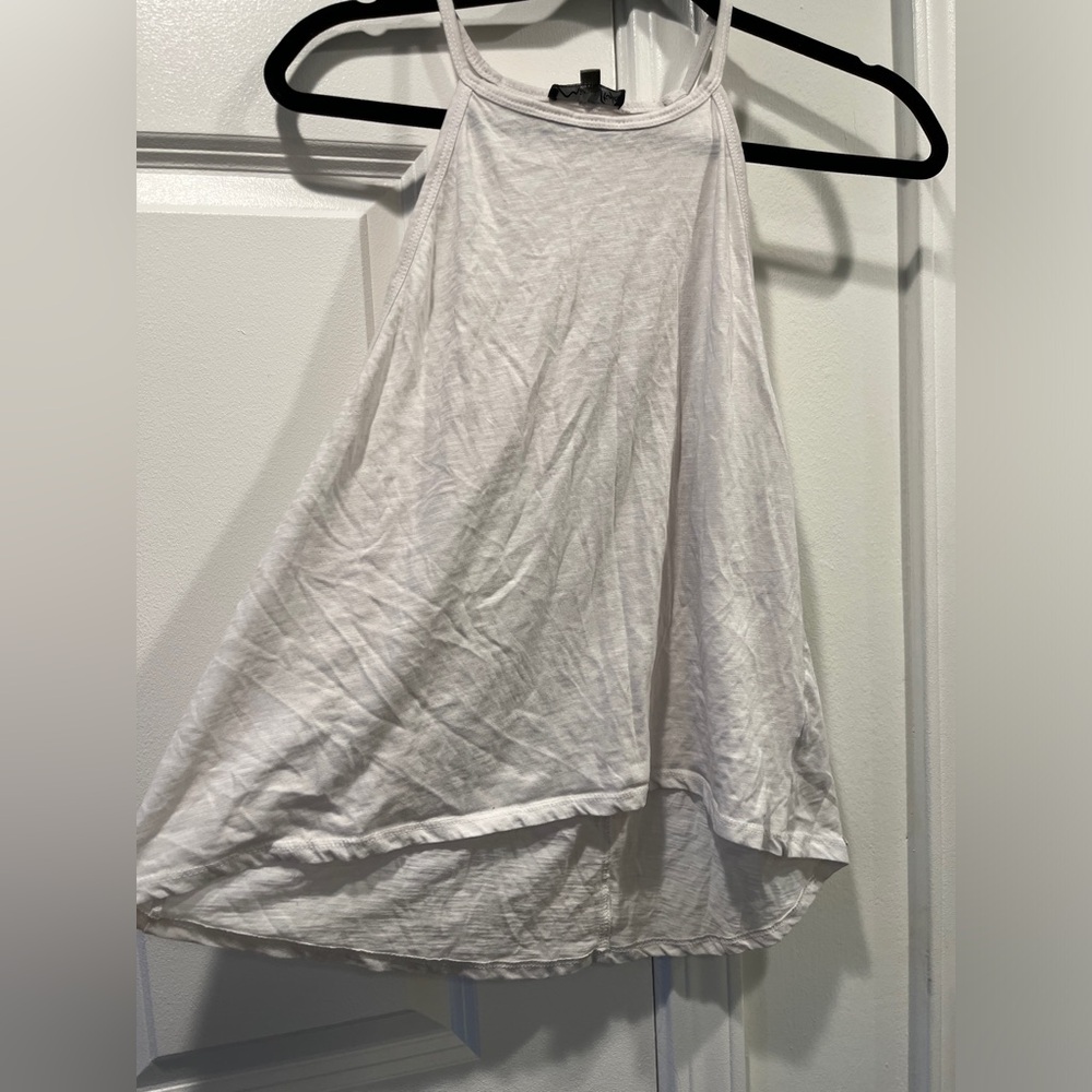 White crop tank